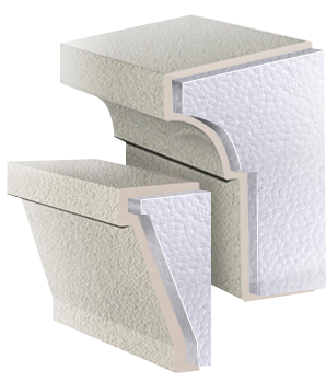 Фасадный декор из пенополистирола