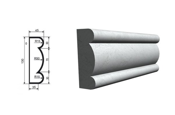 НАЛИЧНИК-МОЛДИНГ НМ-РП-4